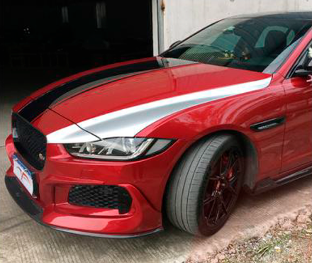 Карбоновый обвес для Jaguar XE 2015-2019 Ягуар