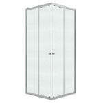 Душевое ограждение Niagara Eco NG-1010-14QMT (100х100х190) квадрат,раздвижное,хром,стекло матовое,1 место
