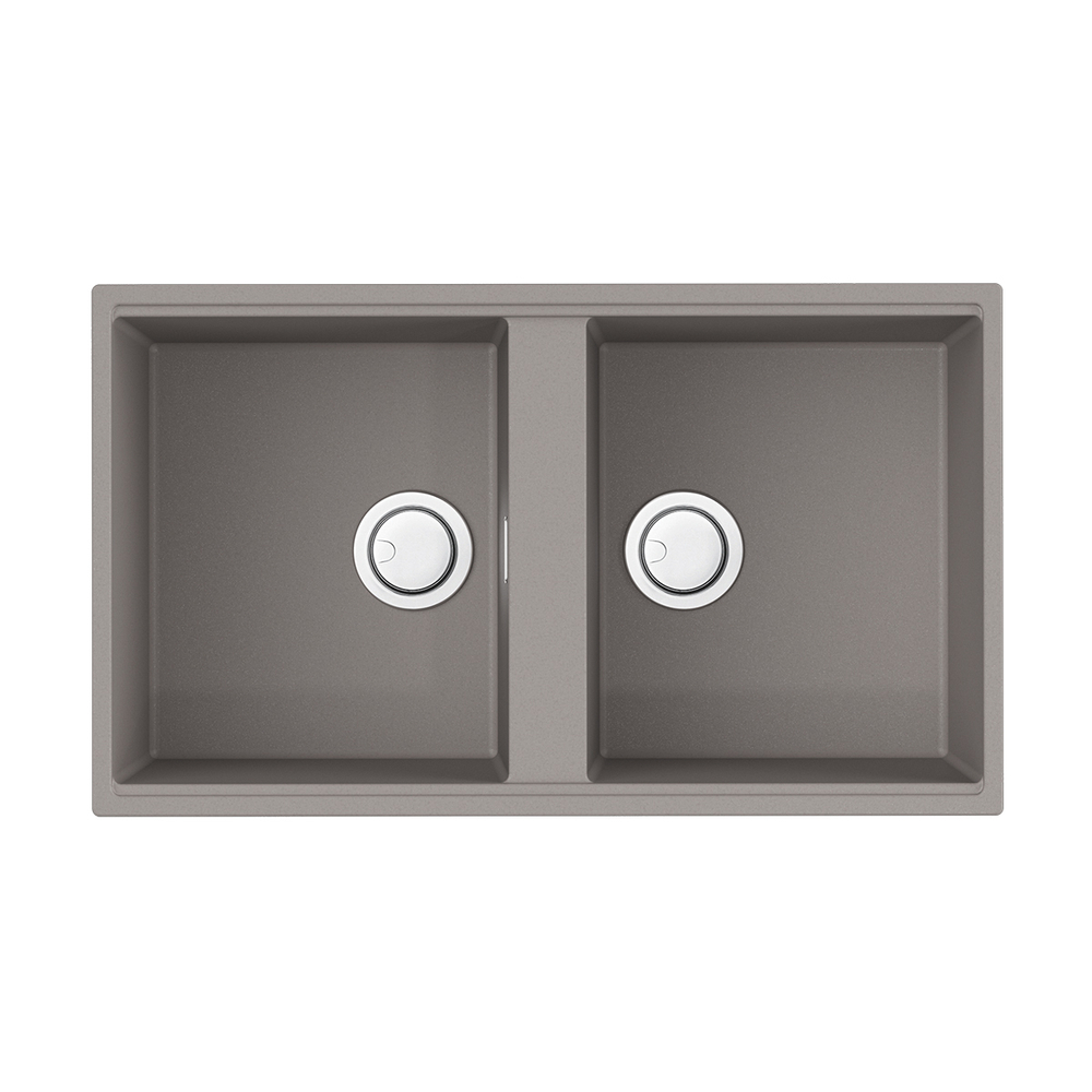 Кухонная мойка Omoikiri Kitagawa 83-2-U-GR Artceramic/leningrad grey