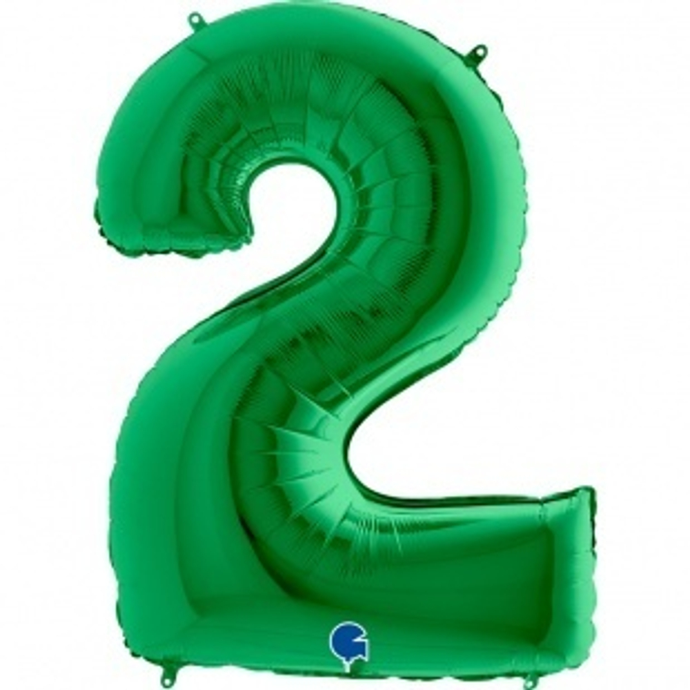 Цифра "2" (цвет на выбор) 1 шт