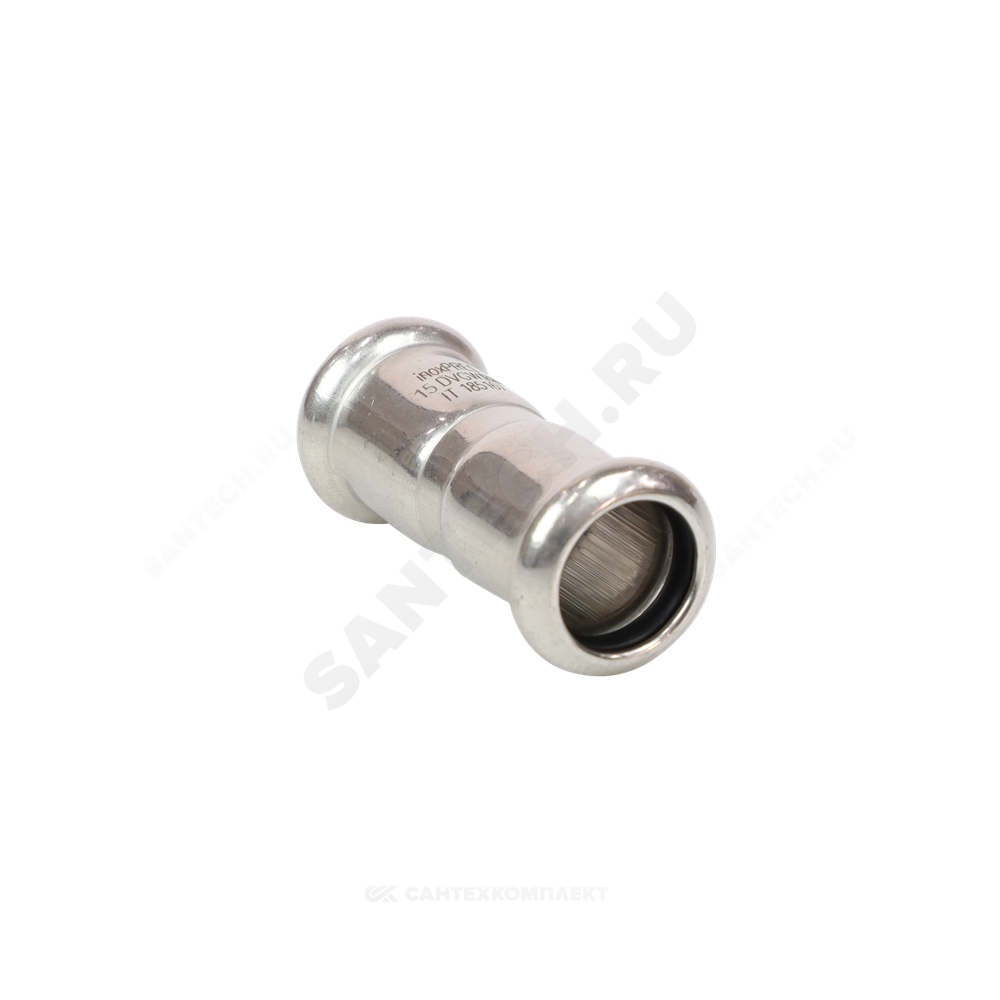 Муфта сталь нерж AISI 316L Дн 15 Ру16 пресс Inoxpres RM 183015000