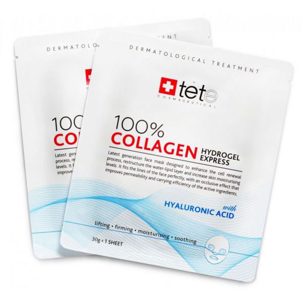 TETe 100% Collagen Hydrogel Mask