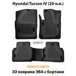 комплект eva ковриков в салон для hyundai tucson iv 20-н.в. от supervip