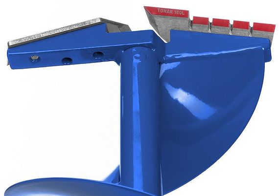 Ледобур Тонар HELIOS HS-180L, зубчатые ножи.
