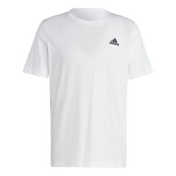 Мужское теннисное поло adidas Essentials Single Jersey Embroidered Small Logo T-Shirt Men - White