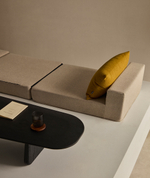 Arty бежевый трансформируемый пуф/кровать 70 x 89 (200) см