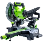 Аккумуляторная торцовочная пила Greenworks GD24MS216 (1 x 4 Ач, ЗУ) 1501707UB