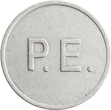 Игровой жетон «P.E.» Великобритания