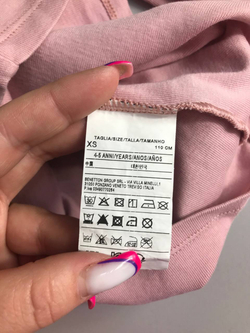 Лонг Benetton стильный, на 4/5 лет