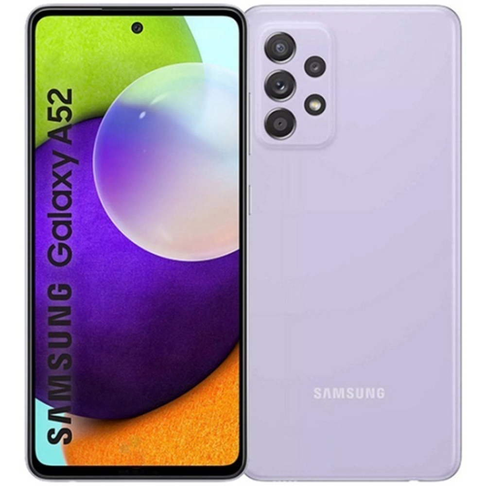 Смартфон Samsung Galaxy A52 SM-A525 4/128GB лаванда (SM-A525FLVDSER)