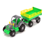 Трактор с прицепом №2 Крепыш (Полесье)