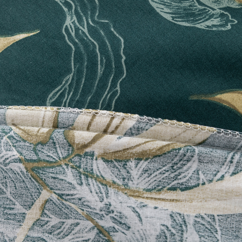 Комплект постельного белья Делюкс Сатин 100% хлопок на резинке LR606