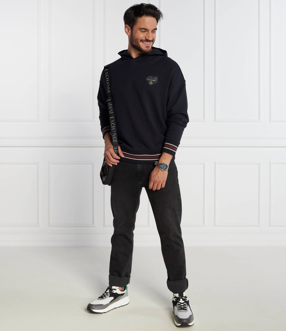 Худи Armani Exchange - темно-синий(6RZMJF ZJDPZ)