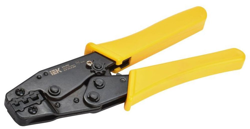Клещи для обжима КО-6Е 6-16мм для типа Е U120 101004 IEK TKL20-006-016 Клещи для обжима КО-6Е 6-16мм для типа Е U120 101004 IEK TKL20-006-016