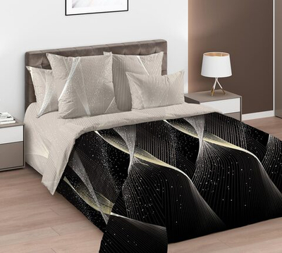 Постельное белье перкаль ЕвроМакси Звездный свет 1