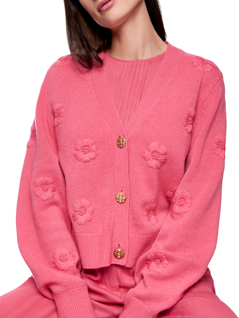 Кардиган из шерсти и кашемира