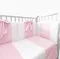 Набор в кровать для новорожденных Lollycottons Marsel, Розовый