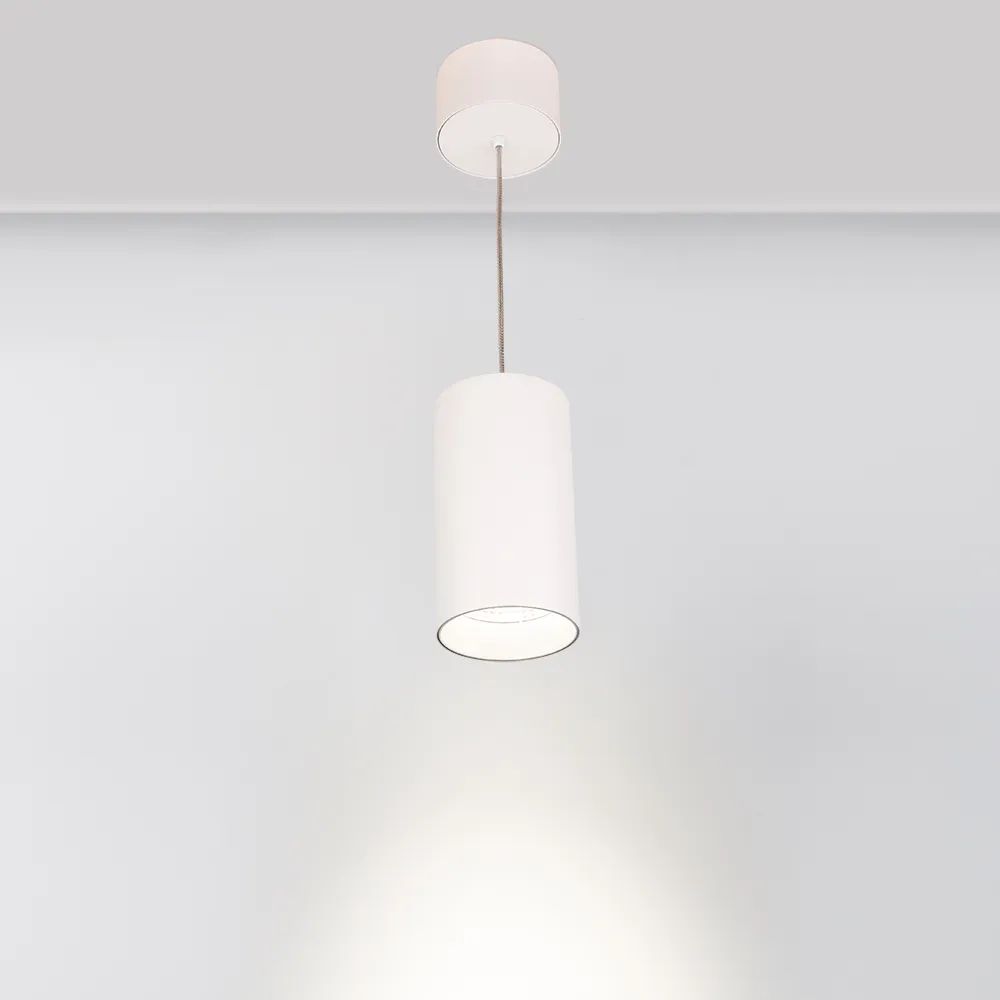 Светильник подвесной SP-POLO-R85-2-15W Day White 40deg (White, White Ring) (Arlight, IP20 Металл, 3 года) 022948