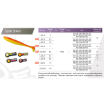 Мягкая приманка LureMax SLIM SHAD 4''/10 см, LSSLS4-05-053 White RT (5 шт.)