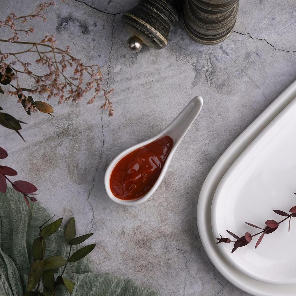 Соусник 50 мл 4,5*9 см белый фарфор P.L. Proff Cuisine [6]