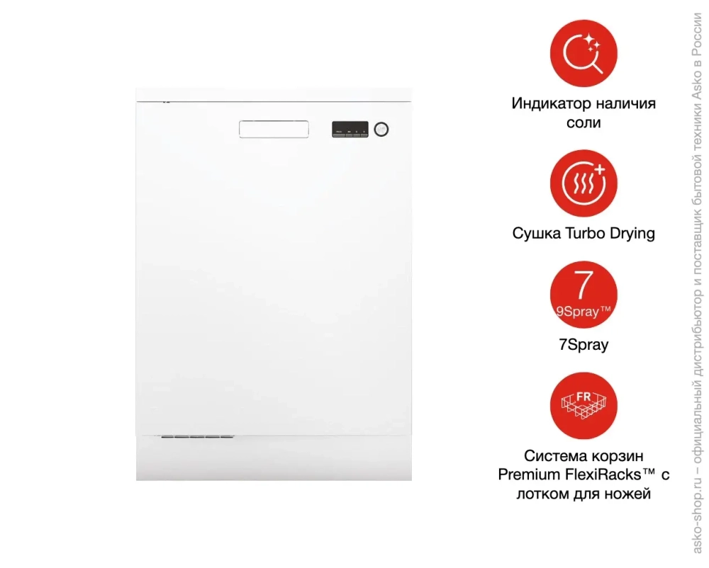 Посудомоечная машина Asko DFS233IB.W фото 4