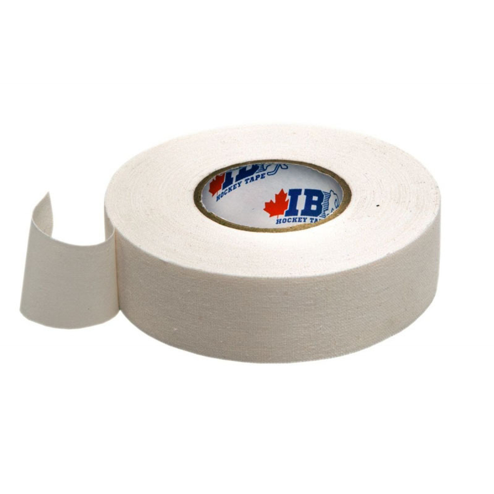 Лента хоккейная для крюка KCM IB Hockey Tape, KCM-IB-HT-2525-WH, ширина 25мм, длина 25м, белый