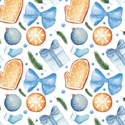 Рождество в голубых тонах