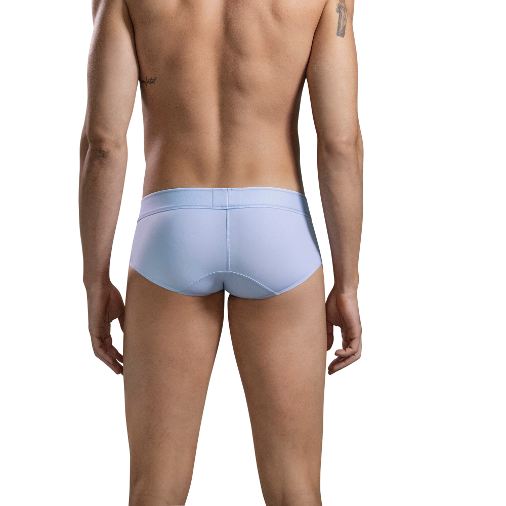 Мужские трусы брифы голубые Clever Moda IMAGINATION CLASSIC BRIEF 168307