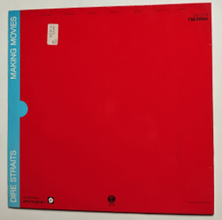 Винтажная виниловая пластинка LP Dire Straits Making Movies (Club Edition) (Germany 1980)