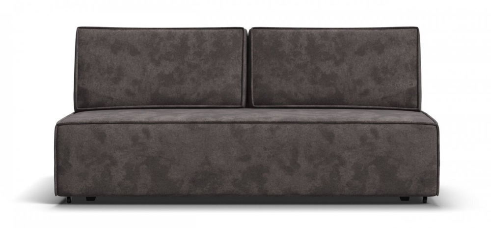 Диван Норд мини Велюр Алькантара серый