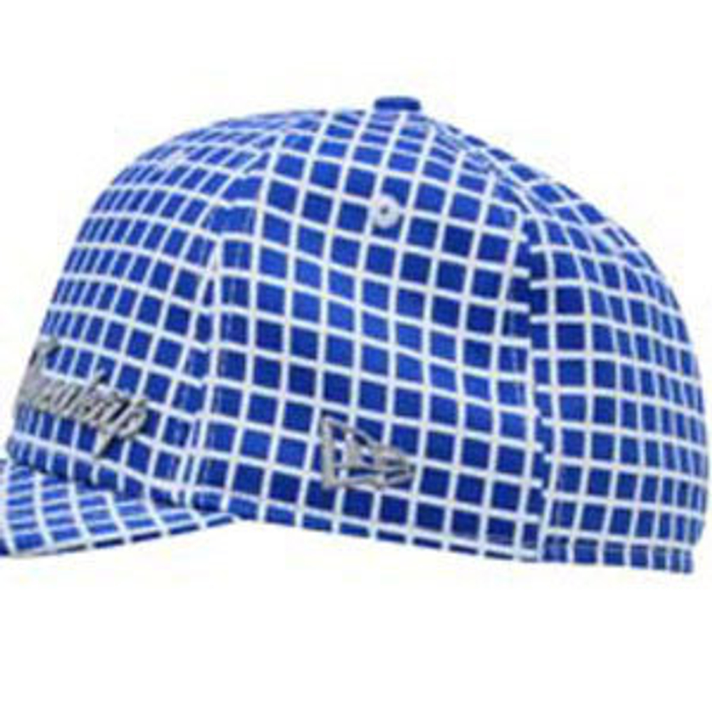 Бейсболка New Era Sneaktip Mesh синяя вид сбоку