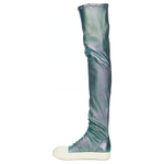 RICK OWENS/RO Over the knee Boots Women"s Cyan