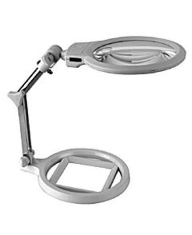 Лупа настольная складная с подсветкой 130мм.26мм (3LED) MG3B-1A Magnifier