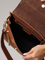 Кожаная сумка Deboro 31116 фундук