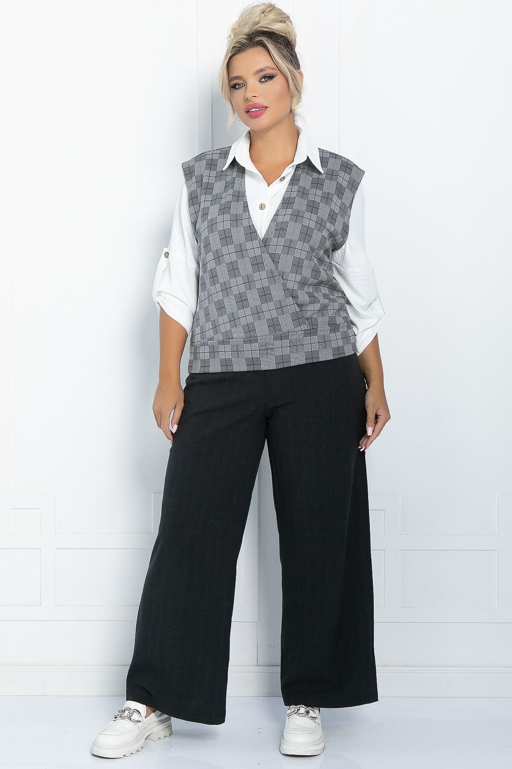 Брюки Искусство (графит) Б11414 LT Collection