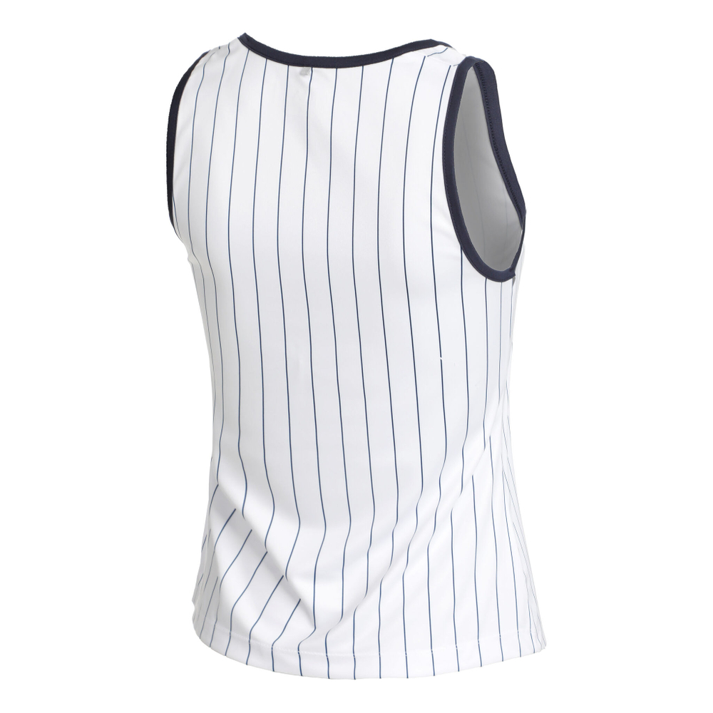 Женская теннисная майка Fila Alma Women - White, Dark Blue