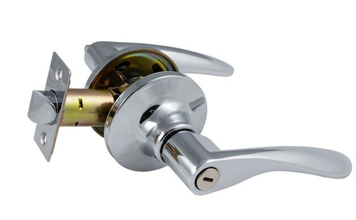 Защелка-Комплект  S-Locked 3901-03  CP с фалевыми ручками фикс.  ХРОМ  /122945/122944