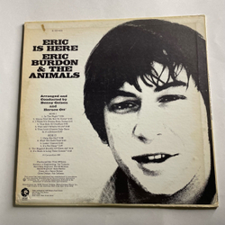 Винтажная виниловая пластинка LP Eric Burdon The Animals Eric Is Here (США 1967)