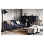 Журнальный стол - IKEA KRAGSTA/ИКЕА КРАГСТА,90х48 см, черный