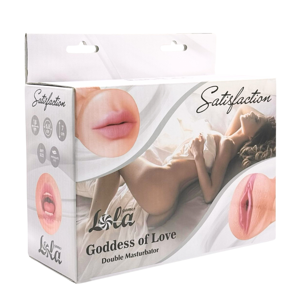 Двойной мастурбатор Satisfaction Goddess of Love