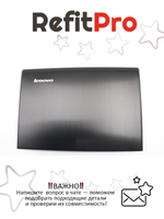 Крышка матрицы для ноутбука Lenovo Z70-80, чёрная, с кабелем матрицы (5CB0H15125), оригинал