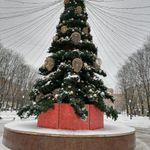 Уличная елка ствольная "Таежная" (пвх) от 11 до 21 м