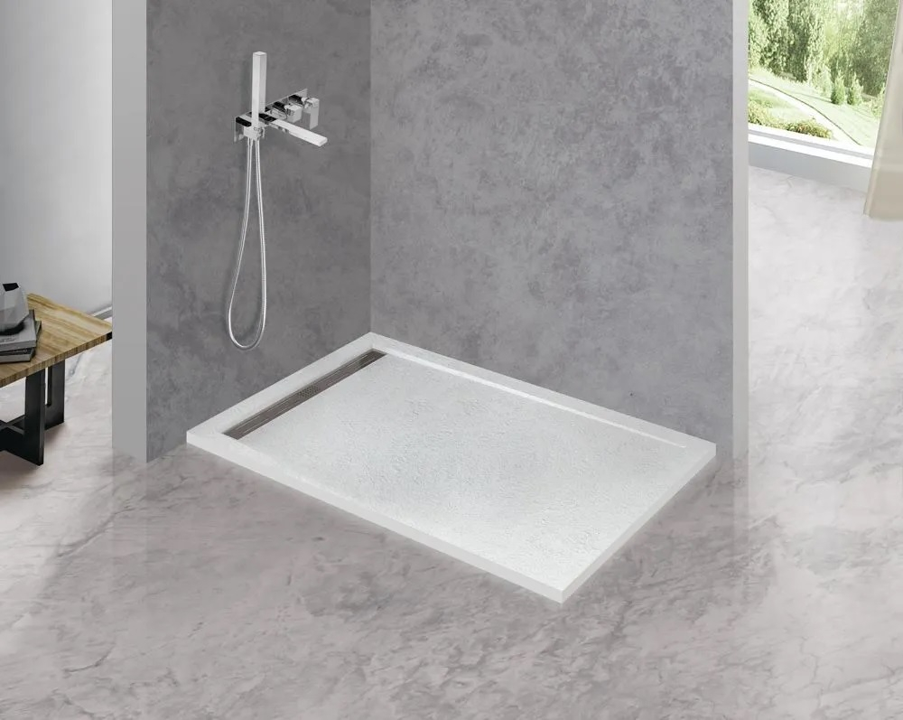 Поддон из искусственного мрамора 160х80 Cezares TRAY-AS-AH-160/80-30-W без сифона