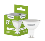 GENERICA IEK Лампа светодиод 8Вт GU5.3 4000К MR16
