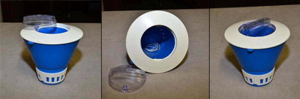 Дозатор хлора с регулируемым кольцом