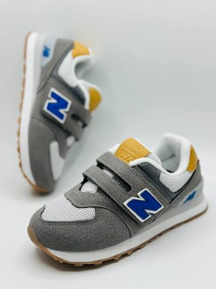 Детские кроссовки на липучке New Balance 574