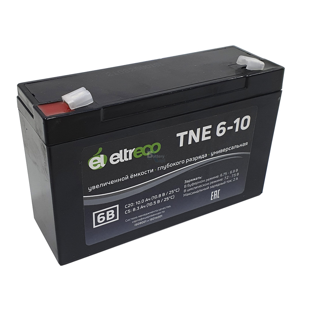 Аккумулятор Eltreco TNE6-10 (AGM+GEL)