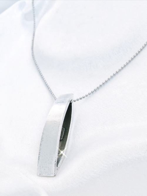 "Рува" подвеска в серебряном покрытии из коллекции "Mona" от Jenavi с замком карабин