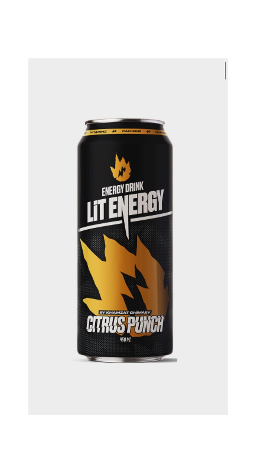 Lit Energy "Citrus Punch"цитрусовый пунш Энерг.напиток 0,45л. ж/б (12 шт. в упаковке)