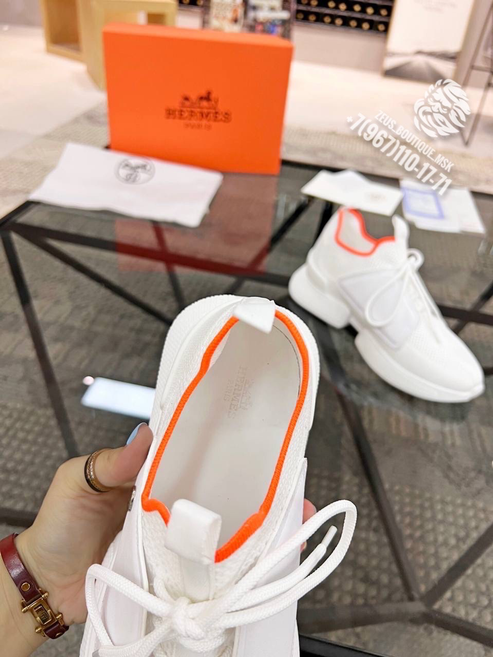 Кроссовки Hermes